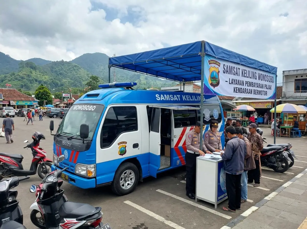 Samsat Keliling Wonosobo