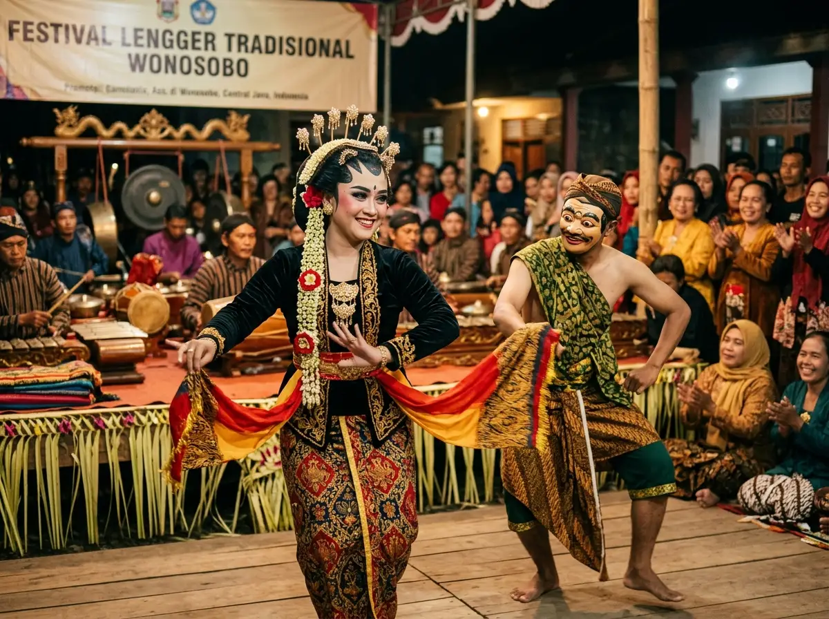 Tari Lengger Tradisional Wonosobo