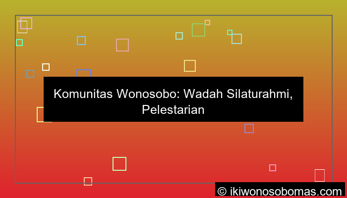 ilustrasi komunitas wonosobo