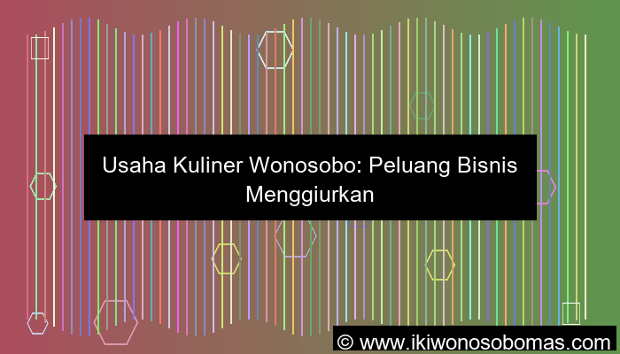 usaha kuliner wonosobo